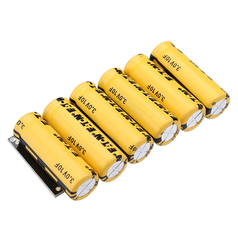 18V 1.6F Super Farad Capacitor Module 3V 10F Backup Power Battery Super Capacitor With Protection Board