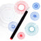 1 Pc Multi-functional Puzzle Ruler Set Spirograph Geometric Painting Template Ruler Drafting Tools For Students Drawing Toys Children Learning Art Tools