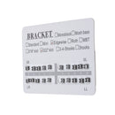 0.22inch Slot Orthodontic Bracket Edgewise Ultra-thin Square Mesh Bottom Dental Bracket