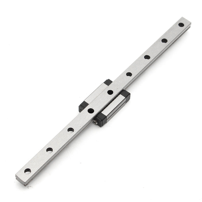 2Pcs 175mm CPC Miniature CNC Linear Support Rail w/ Slide Bearing With 1 Pc Silder Parts