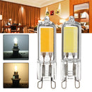 G9 3W COB 260LM Pure White Warm White Glass LED Light Bulb AC110V AC220V