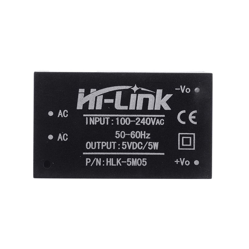 HLK-5M05 AC 100-240V to DC 5V 5W AC-DC Low Ripple Switching Power Supply Module Power Step Down Buck Regulator