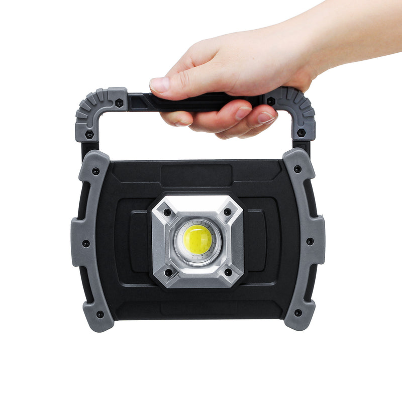 20W COB LED Portable Work Light USB Outdoor Camping Lantern IPX6 Waterproof Lamp Searchlight