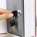 Secret Dictionary Key Lock Book Money Cash Jewellery Safe Hidden Security Box