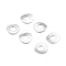 100Pcs M3 M4 304 Stainless Steel Spring Wave Washer Elastic Curved Gasket Pad Assortment Kit