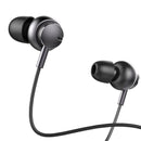 ROCK SPACE Earphone 3.5mm Wired Control Heavy Bass Stereo Headphone with Mic for iPhone Xiaomi