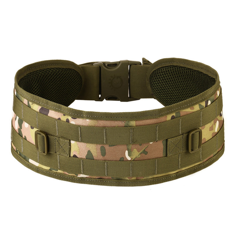 Xmund XD-TB2 Men Army Military MOLLE Tactical Belt CS Belt Multi-use Airsoft Equipment Wide Waist Belt