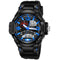 SYNOKE 9601 Men Fashion Luminous Dual Display Watch Waterproof Outdoor Sport Digital Watch
