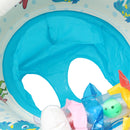 IPRee Inflatable Mother Baby Swimming Ring Swim Pool Water Seat Float With Canopy Sunshade