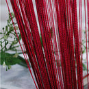 Honana WX-C5 1mx2m String Curtains Door Window Panel Divider Yarn Line Tassel Curtaion Drape Home Decor