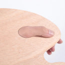 Wood Elliptical Paint Palette 20*30 cm Model Painting Clip Tool