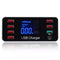 40W QC Smart Desktop Fast Charging Station Charger 7 USB Port Charger US/AU/UK/EU Plug