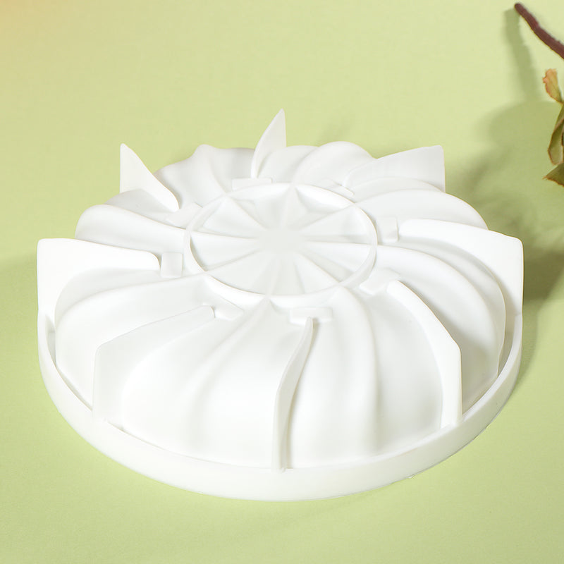 3D Silicon Baking Mold Backform Kuchenform Dessert  Ice Cream Mousse Chiffon Baking Pan