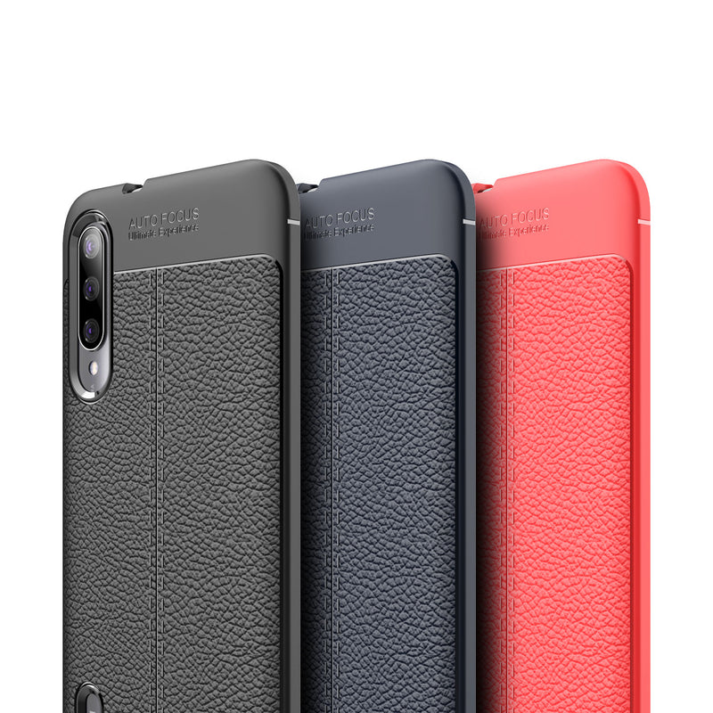 Bakeey Xiaomi Mi 9 Lite / Xiaomi Mi CC9 Luxury Litchi Pattern Shockproof PU Leather Protective Case