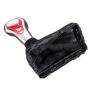 Gear Shift Knob with PU Leather Gaiter Boot Cover For Audi A4 A6 Q5 Q7 Left-hand Drive