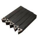 5pcs 3/8 Inch Shank TCMT1102 Lathe Carbide Inserts with Turning Tool