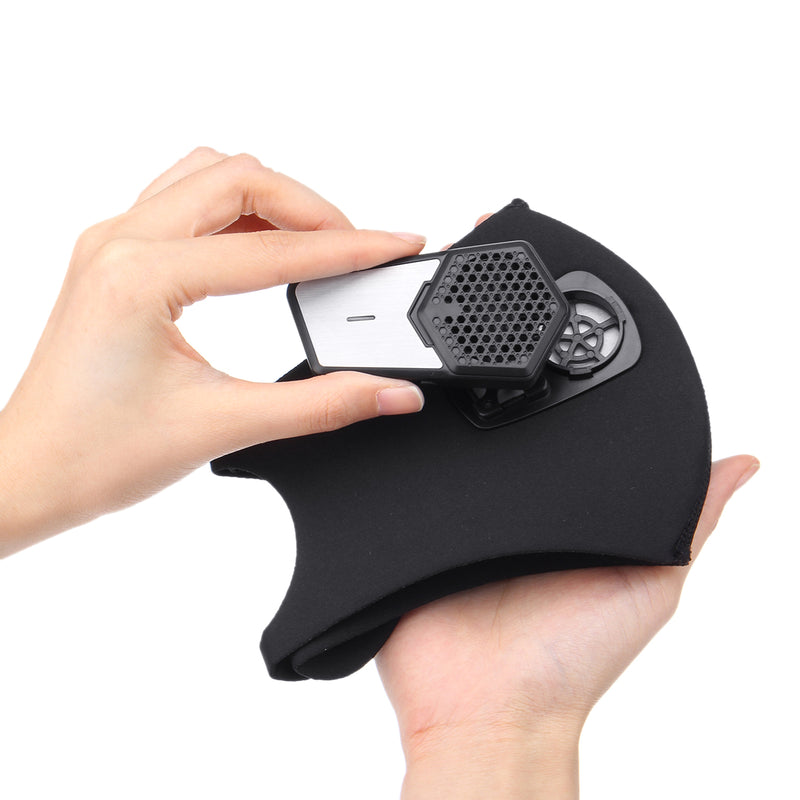 Fresh Air Supply Smart Electric Face Mask Air Purifying N95 Anti Dust Pollution