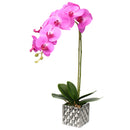 Artificial Plant Butterfly Orchid Flower Pot Home Wedding Party Home Decorations