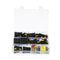 240Pcs 1/2/3/4/5/6 Pins Car Way Waterproof Electrical Terminal Wire Connector Plug Fuses