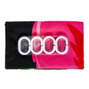 3 PCS Bathroom Carpet Set Toilet Cover Shower Curtain Sets Polyester Fabric