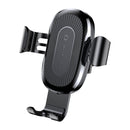 Baseus Qi Wireless Fast Car Charger Phone Holder Mount For iPhone 8 X Samsung S8 S7 S6