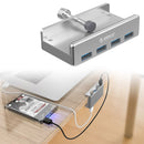 ORICO USB 3.0 USB Hub Adapter With 4 USB 3.0 Ports Clip Design For Smart Phone Tablet PC Laptop Desktop PC