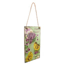 Rustic Wooden Chicken Floral Easter Door Wall Hanger Memorial Jesus Resurrection Directional Sign