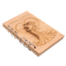 Rustic Bride Groom Heart Happy Wedding Guestbook Keepsake Journals Notebook
