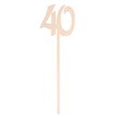 Wooden Table Numbers 30 to 40 French Font Wedding Birthday Party Table Decor