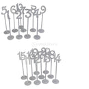 Freestanding Wooden Table Numbers 1-20 Stick Base Set Wedding Birthday Party Pack of 20