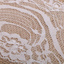 Country Bridesmaids Burlap Lace Flower Clutch Gift Evening Party WomenÂ’s Makeup Bag