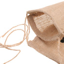 2pcs Burlap his hers Dollar Dance Bags Drawstring Bag Wedding Gift Bags