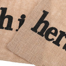 2pcs Burlap his hers Dollar Dance Bags Drawstring Bag Wedding Gift Bags