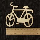 Pack of 10 Pieces Handcraft Bicycle Shape Wood Crafts Embellishment Scrapbooking DIY