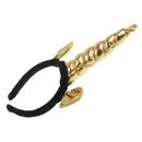Gold Unicorn Horn Headband Fancy Dress Costume Adults Hen Party Accessory