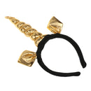 Gold Unicorn Horn Headband Fancy Dress Costume Adults Hen Party Accessory
