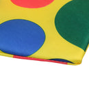 Clown Jester Jokers Jumbo Polka Dots Necktie Tie Party Carnival Dress Up Costume