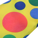 Clown Jester Jokers Jumbo Polka Dots Necktie Tie Party Carnival Dress Up Costume