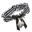 Convict Cutie Black White Garter Prisoner Lock Key Sexy Fancy Dress Costume