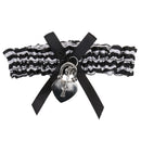Convict Cutie Black White Garter Prisoner Lock Key Sexy Fancy Dress Costume