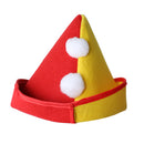 Clown Top Hat Polka Dot Rainbow Circus Magician Cap Halloween Costume Fancy Dress Fun Party Decoration