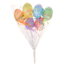 6 X Easter Eggs Gift Foam Bright Eggs Assortment DIY Decoration