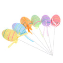 6 X Easter Eggs Gift Foam Bright Eggs Assortment DIY Decoration