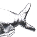 Silver Shark Shape Hat Cap Fish Animal Costume Party Dress Up Adult Kids Mask