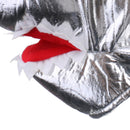 Silver Shark Shape Hat Cap Fish Animal Costume Party Dress Up Adult Kids Mask