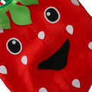 Kids Toddlers Strawberry Fruit Costume Dress Hat Set Halloween Fancy Dress