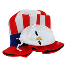 Scary Evil Clown Joker Mask Costume Party Cosplay Adult Fancy Dress with Hat