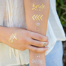 Wedding Bachelorette Party Favors Waterproof Temporary Flash Heart Tattoo Stickers
