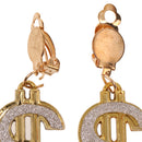 Women Hen Party Jewelry Gold Glitter Exaggerated Money Sign Dollar Earrings Fancy Dress Accessories