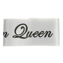 Satin Party Prom Sash Grey Prom Queen Prom Sash Graduation Homecoming Gift